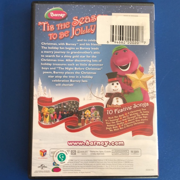 10/$20💙DVD - Barney - Christmas Star - Picture 3 of 3